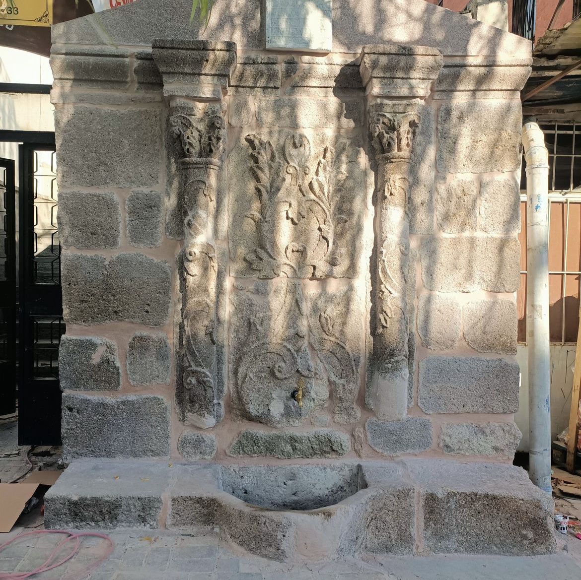 Gecikkadın Camii Çeşmesi Restorasyon İşi