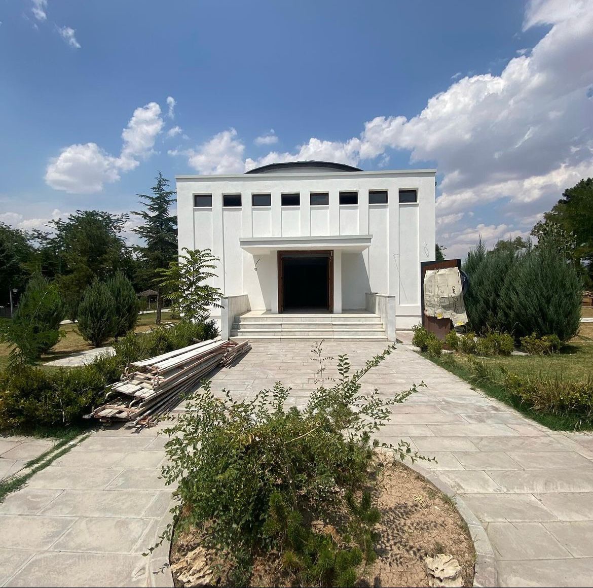 Atatürk Orman Çiftliği Tescilli Hamam Binası Kütüphane Kullanımına Yönelik Tadilat İşi